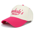 Somebody Truck Driver Hat Men and Women Adjustable Embroidered Baseball Hat Color blocked Valentine's Day Couple Hat