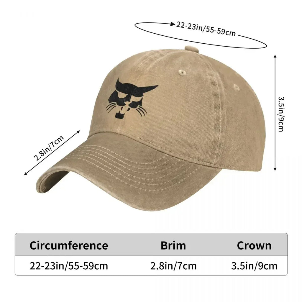 B-BObcatS  Baseball Cap Fashion Logo Outdoor Sport Hip Hop Hats Summer Wholesale Women Men Classic Design Cap