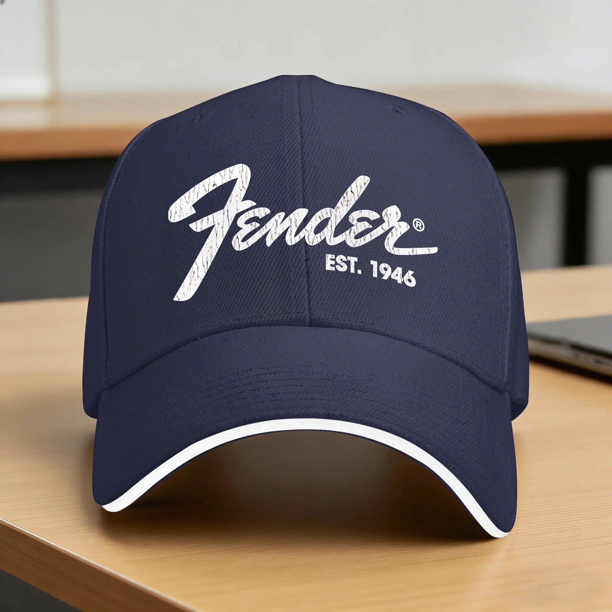 Fender Jimi Hendrix Electric Guitar Baseball Cap  Fashion Trucker Hat Summer Unisex-Teens Outdoor Sport Snapback Cap