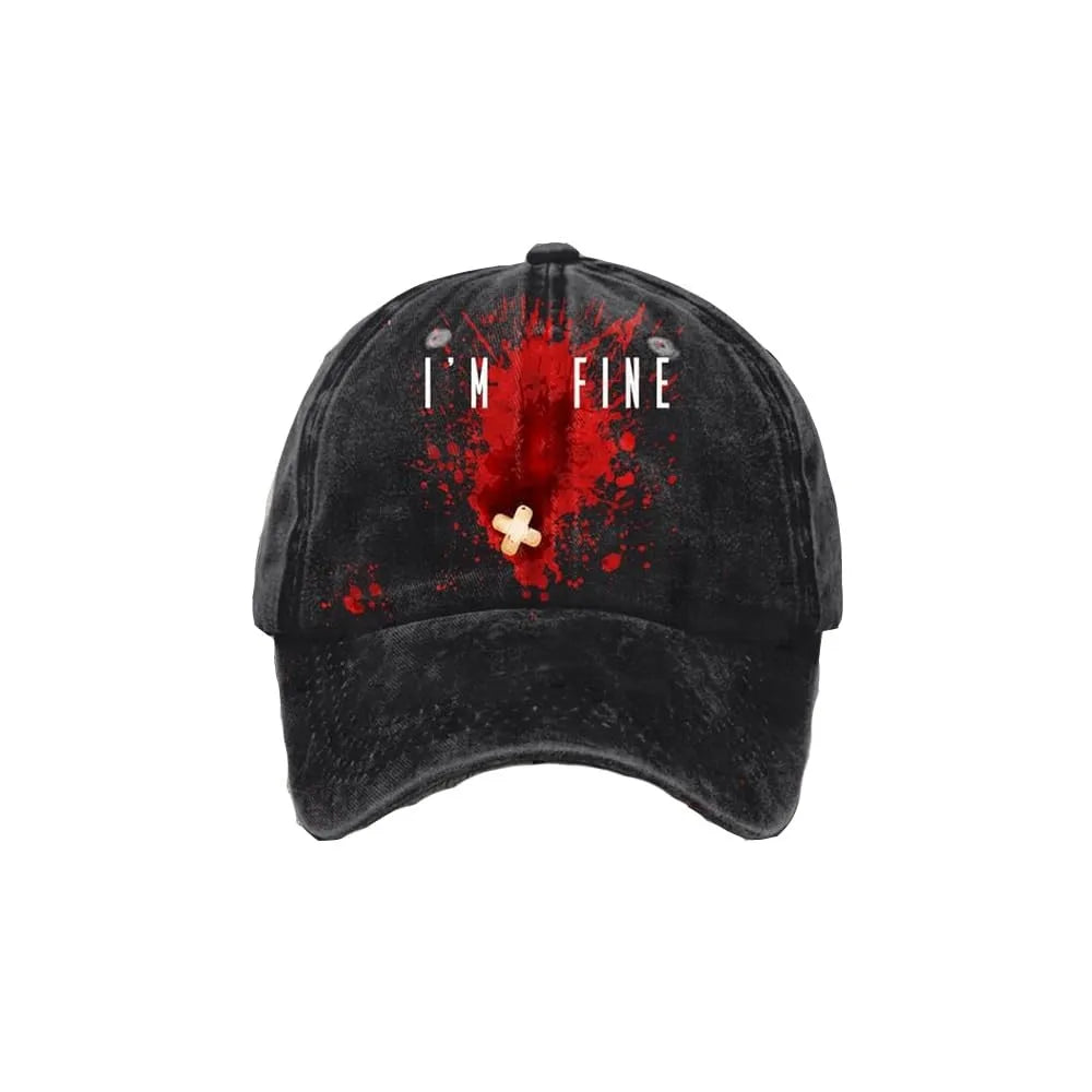 Halloween Party baseball cap t for Women Men Wide Brimmed Black Cap Fashion Cosplay Costume Hats Musical Festival Hat