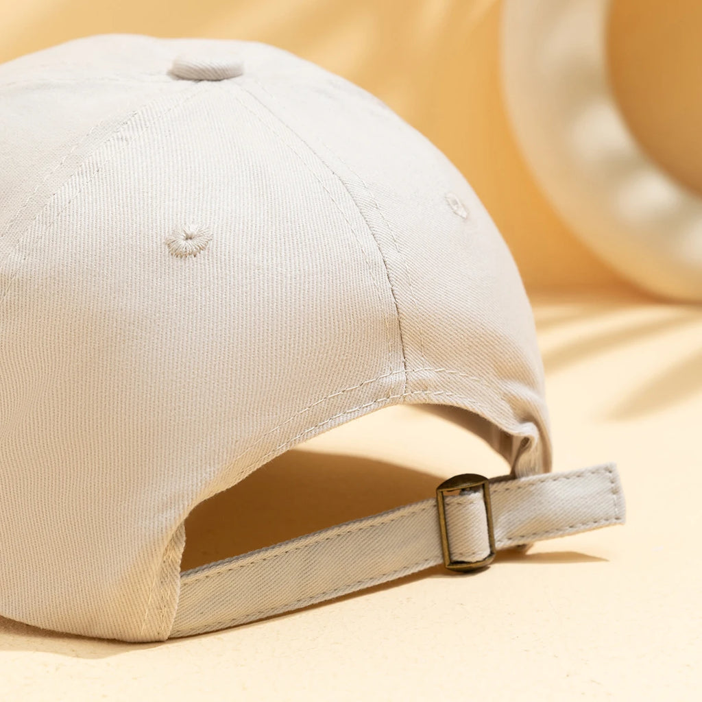 New fashionable and individual skull baseball caps for men and women, simple and versatile for spring and summer
