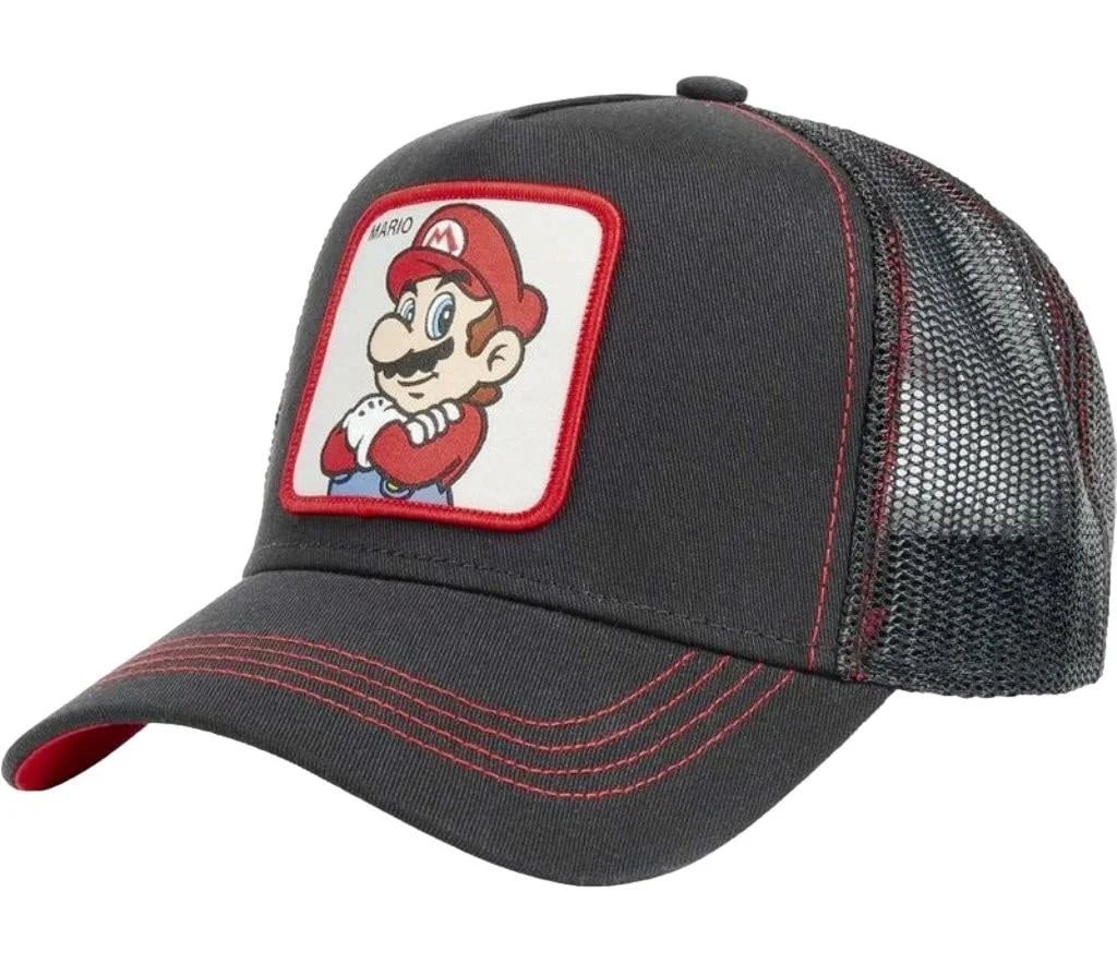 High Quality Anime Cartoon Snapback Cotton Baseball Cap Men Women Hip Hop Dad Mesh Trucker Hat Dropshipping