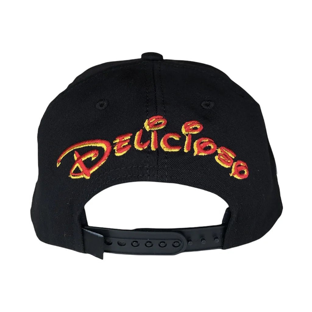PANGKB Brand Delicioso Cap Cartoon Mordida Metal Munchies Cookie Blue Snapback Hat Adults Outdoor Travel Sun Baseball Sports cap