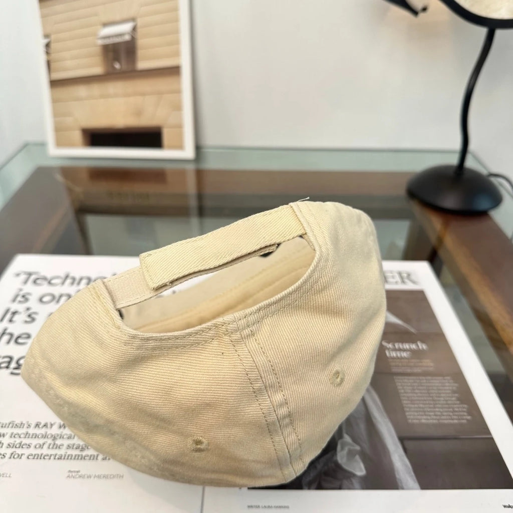 Handmade Baseball Cap Luxury Brand Sun Hat Casual Cowboy Hip-Hop Beach Bucket Cap Holiday Gift Visor Flat-Brimmed Golf Cap