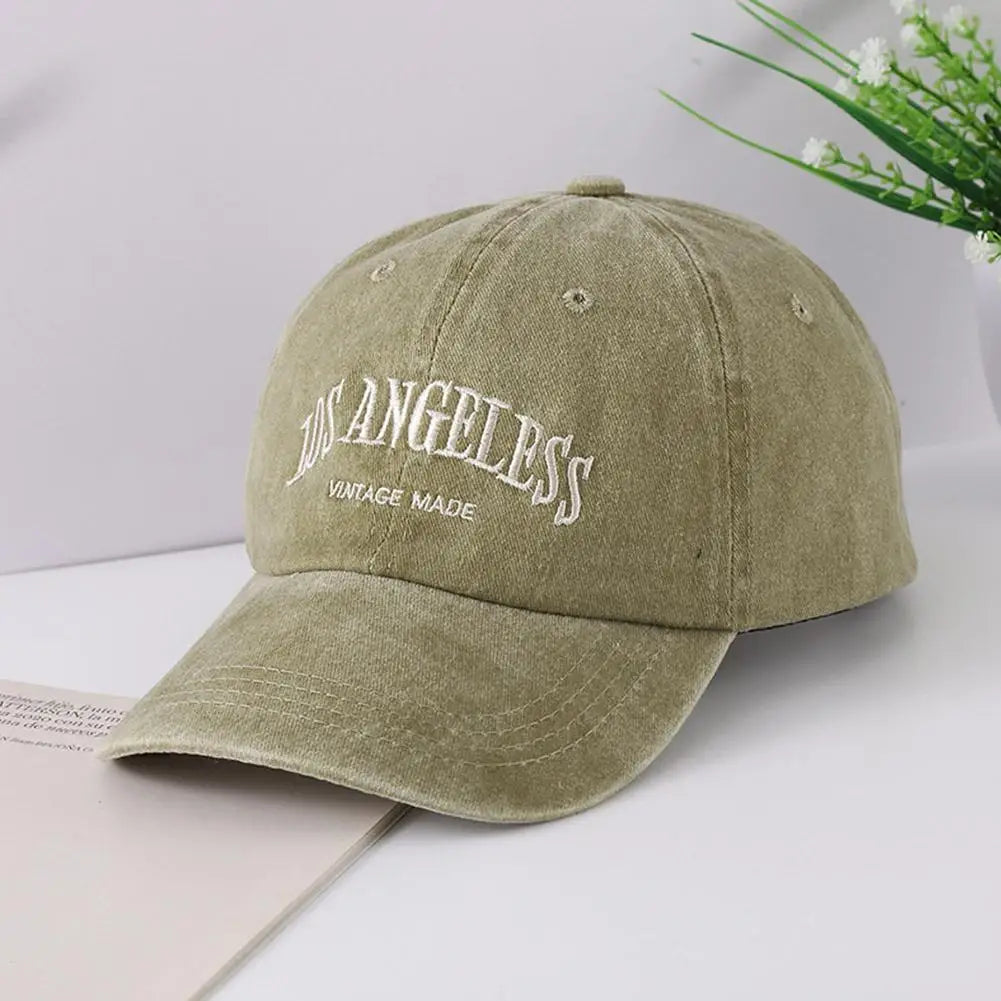 Baseball Cap for Men and Women Wide Brimmed Retro Baseball Caps Fashion Embroidery Hat Casual Retro Snapback Hats Unisex