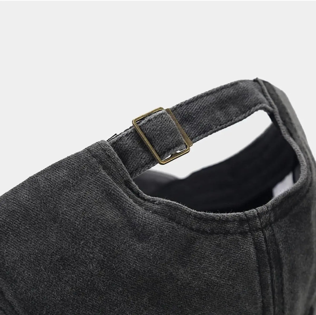 Basic Solid Baseball Cap Vintage Washed Distress Cotton Low Profile Hat Adjustable Sports Hat