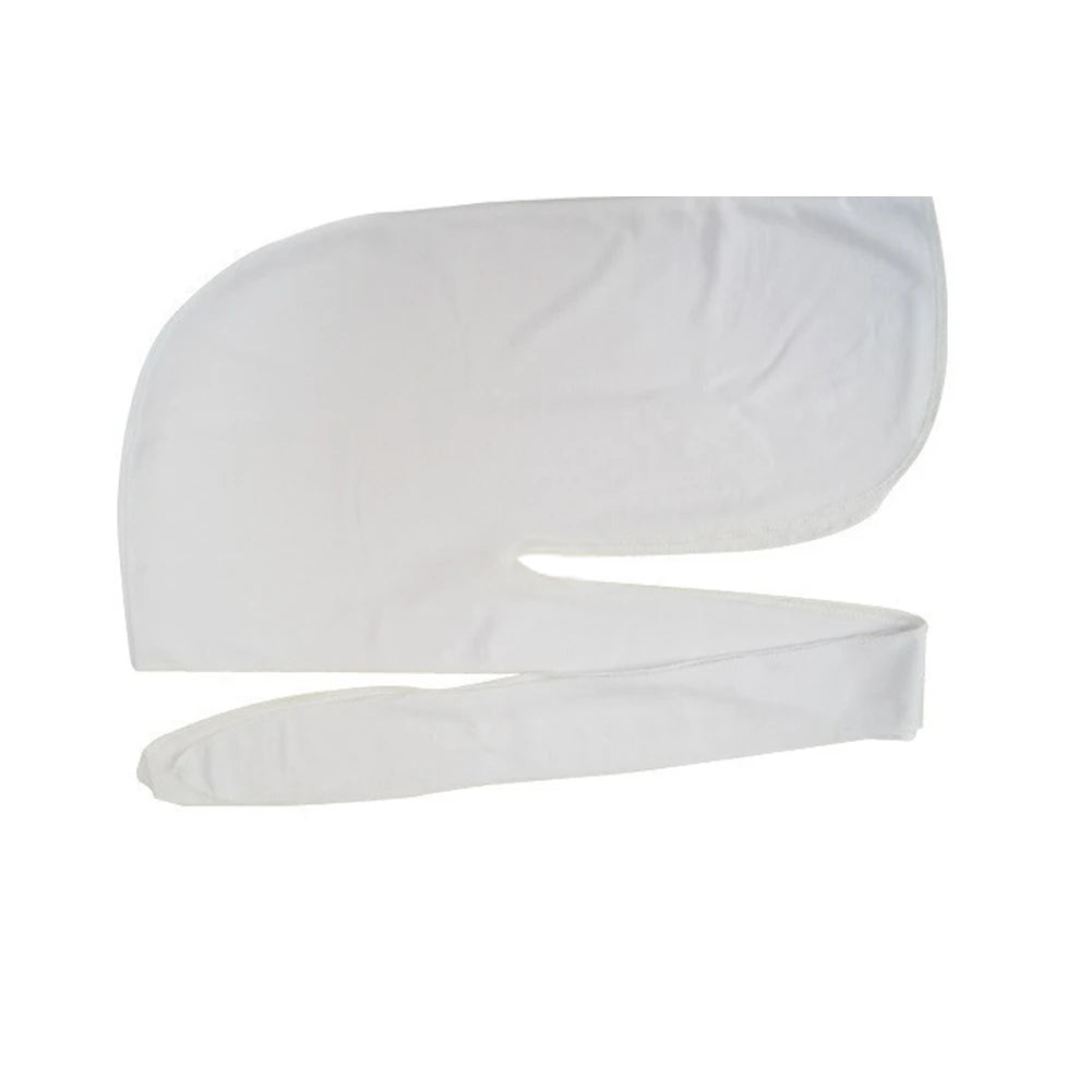 Spandex King S Durag Hat Durags Bandanna Turban Wigs Men Silky Durag Headwear Headband Black/White Hair Accessories
