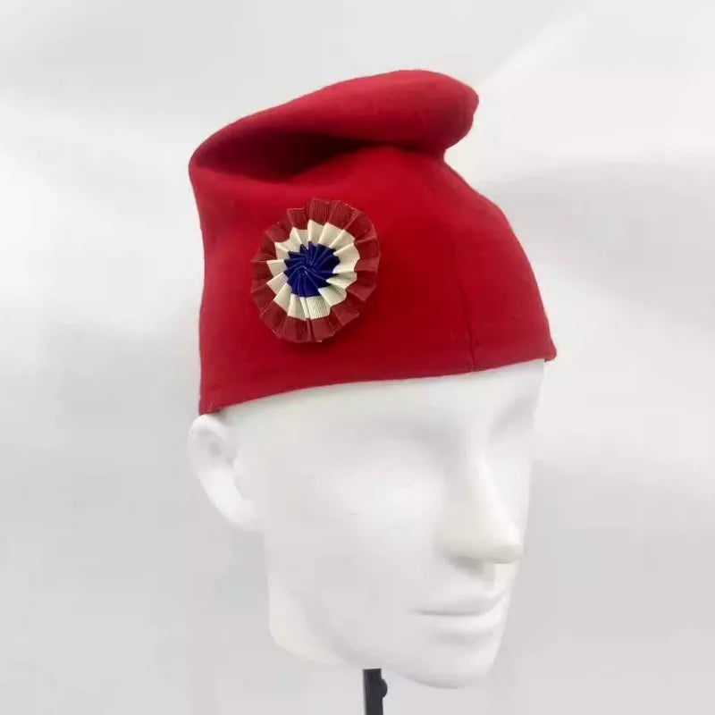 Red Bonnet Phrygien Rouge Bonnets De La Liberte French Revolution Schtroumpf Hat Liberty Cap Jacobin