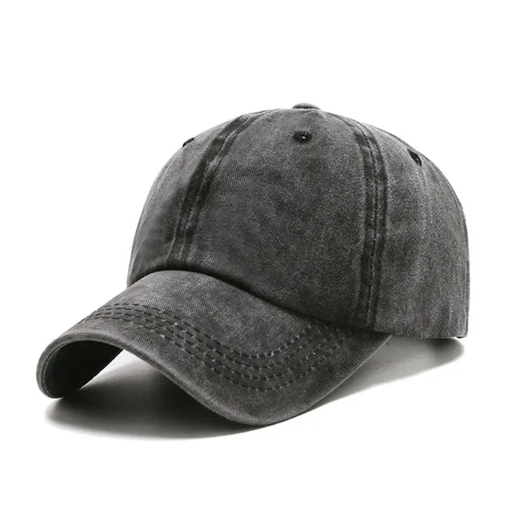 Custom Baseball Caps Men Women Vintage Dad Hat Embroidery or Print DIY Team Logo Snapback Cap Hip Hop Hat Adjustable Trucker Hat