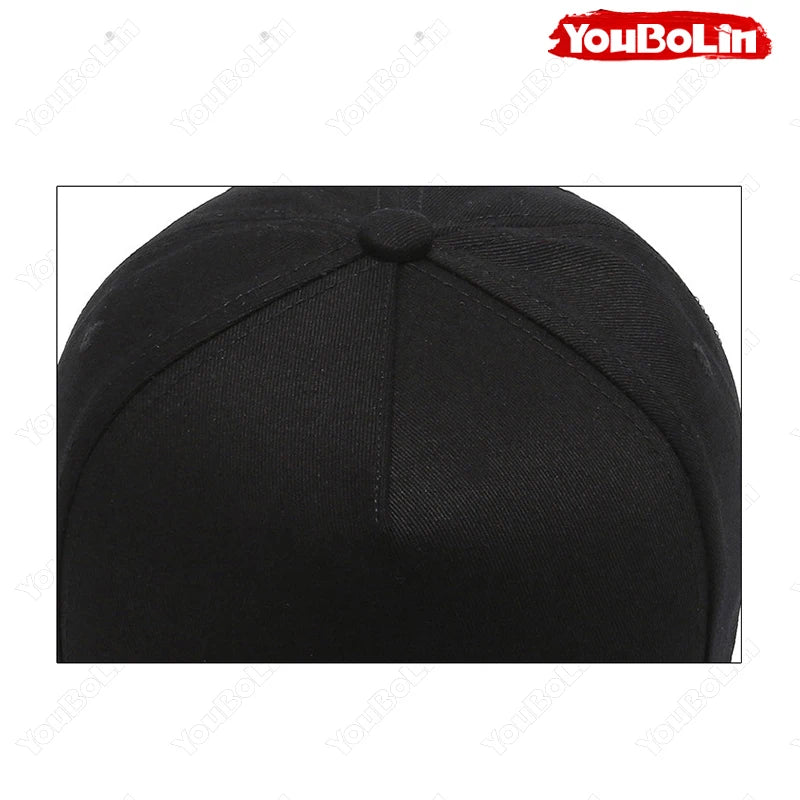 Baseball CapStyle Streetwear Hat, Low Profile Unisex Design, Adjustable Back Strap, Casual Fashion Accessory