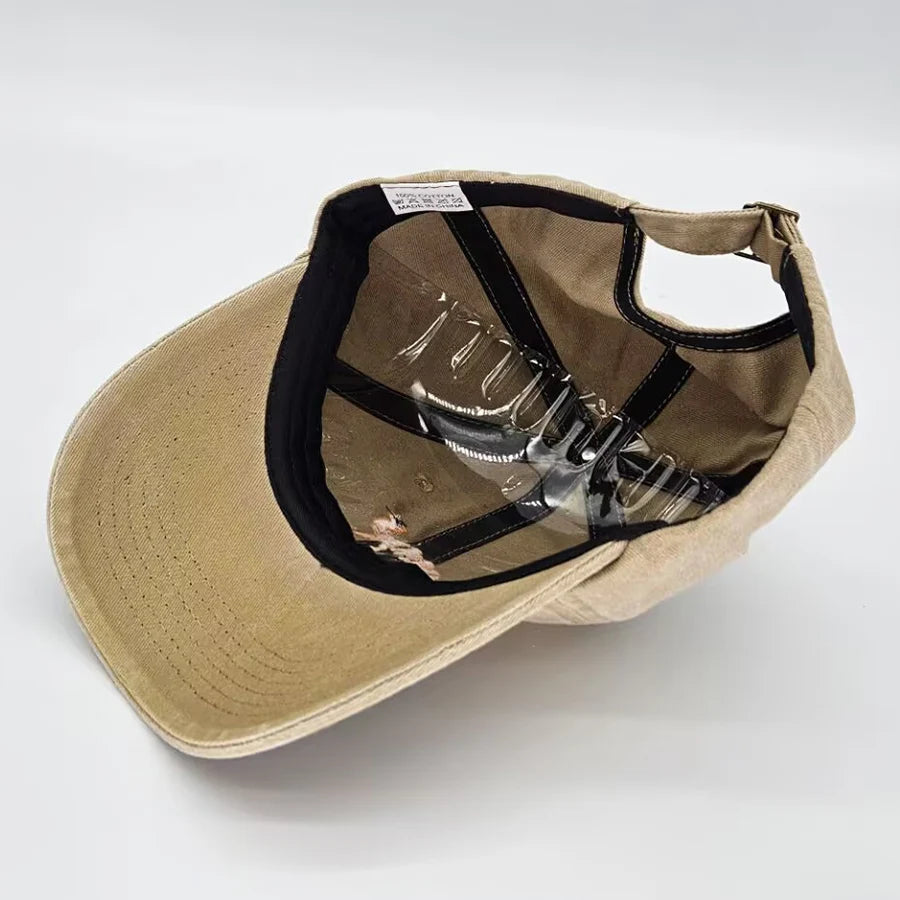 Embroidered Camel cotton Baseball caps Vintage Men Women Washed Hat Fishing Trucker Dad Summer Autumn Peaked caps