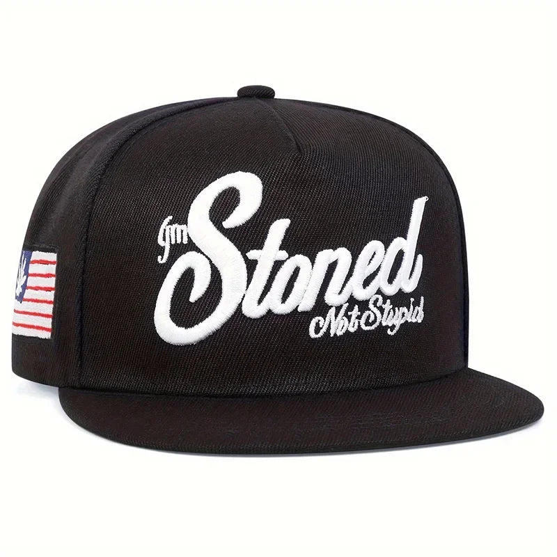 Unisex Stoned Letter Embroidery Hip-hop Hats Spring And Autumn Outdoor Adjustable Sports Casual Baseball Caps Sunscreen Hat
