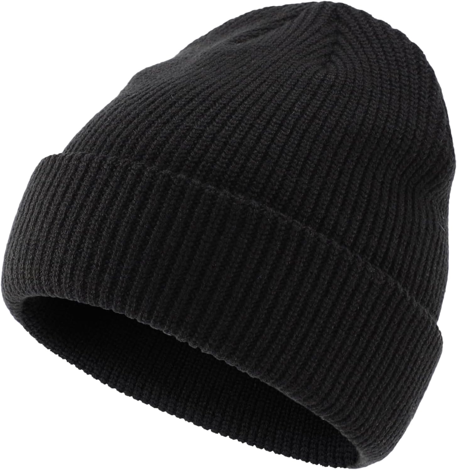 Connectyle Classic Double Layer Knit Beanie Hat Warm Thick Acrylic Winter Hats Daily Cuffed Beanies Watch Hat for Men Women - Caps Fitted Little RockCaps Fitted Little Rock Caps Fitted Little Rock