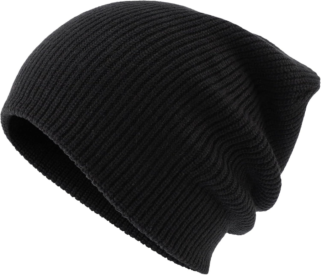 Connectyle Classic Double Layer Knit Beanie Hat Warm Thick Acrylic Winter Hats Daily Cuffed Beanies Watch Hat for Men Women - Caps Fitted Little RockCaps Fitted Little Rock Caps Fitted Little Rock