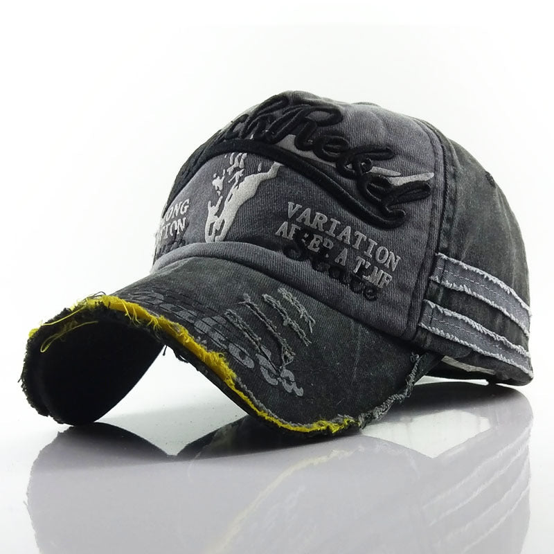 Duck Cap Made Old Bull Head Baseball Cap For Men And Women - Caps Fitted Little Rock Caps Fitted Little RockCaps Fitted Little Rock