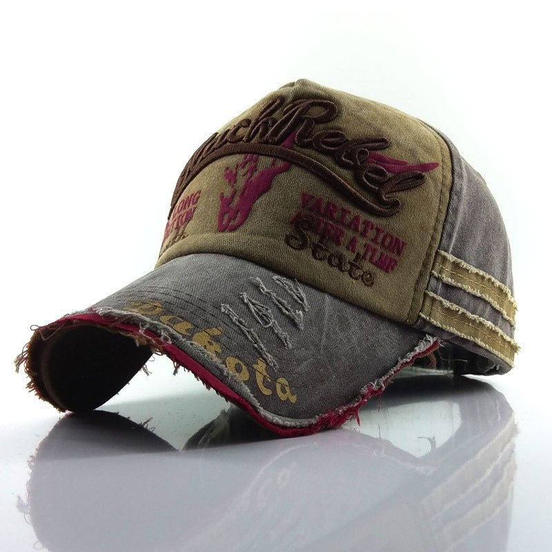 Duck Cap Made Old Bull Head Baseball Cap For Men And Women - Caps Fitted Little Rock Caps Fitted Little RockCaps Fitted Little Rock