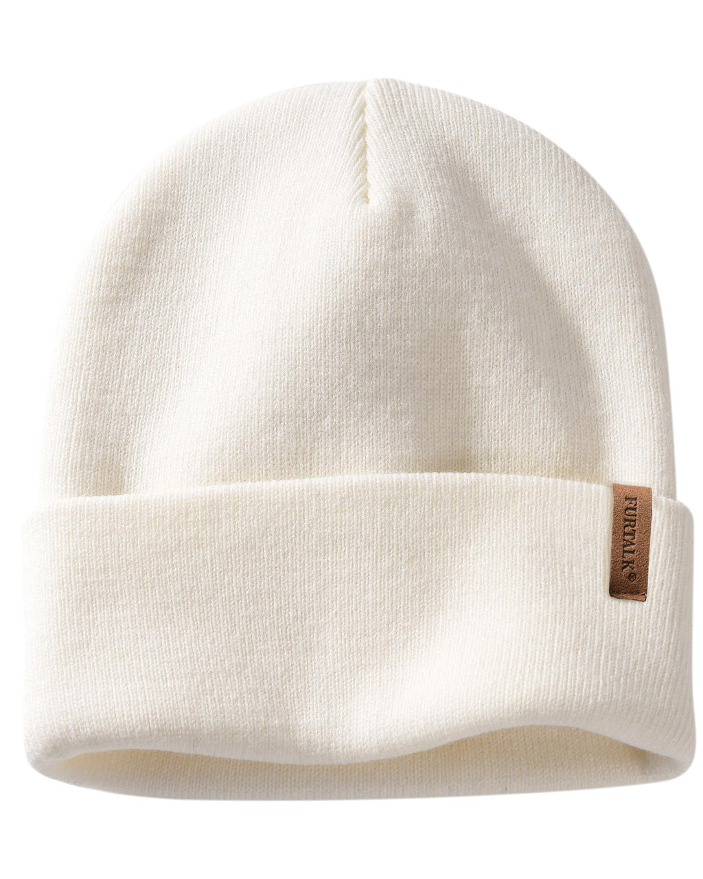 FURTALK Beanie for Men Women Cuffed Thick Knitted Unisex Winter Hat Beanies Skull Cap - Caps Fitted Little RockCaps Fitted Little Rock Caps Fitted Little Rock