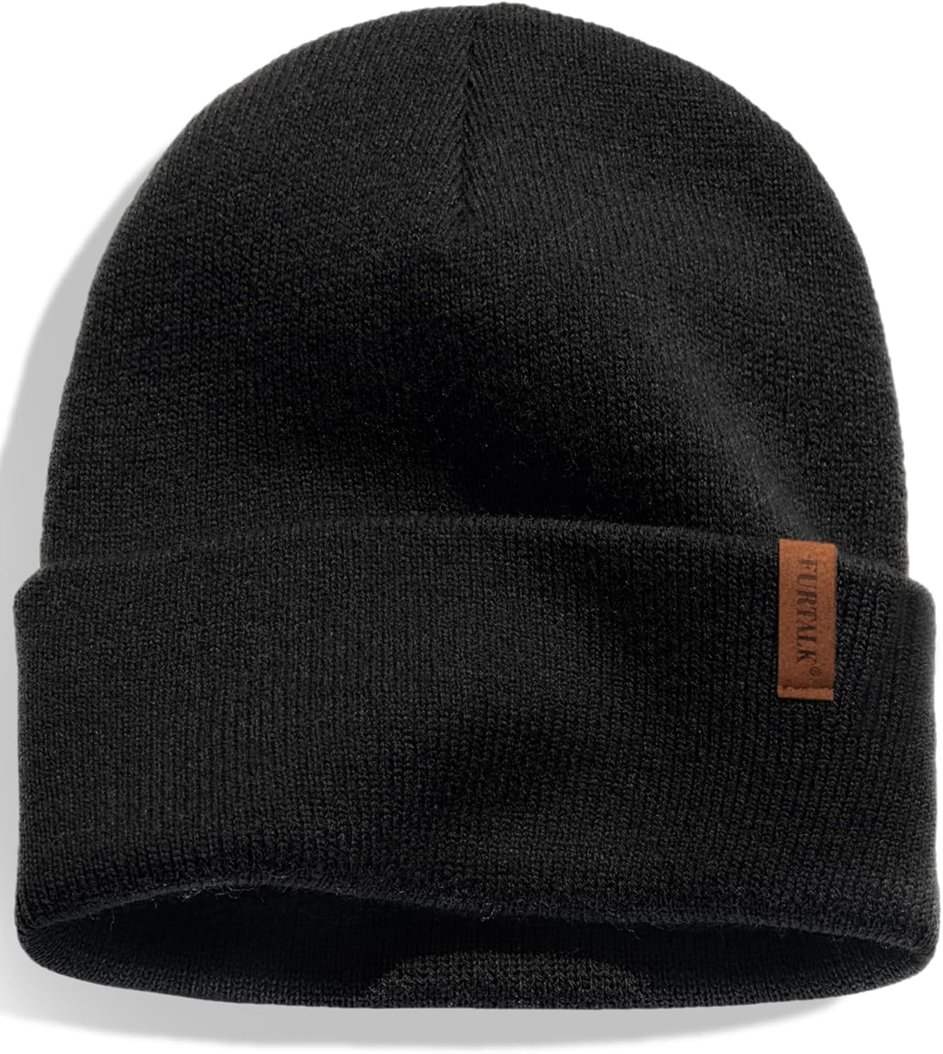FURTALK Beanie for Men Women Cuffed Thick Knitted Unisex Winter Hat Beanies Skull Cap - Caps Fitted Little RockCaps Fitted Little Rock Caps Fitted Little Rock