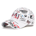 New WHAT Graffiti Baseball Cap Hip Hop Tide Hat Summer Travel Shade Caps Men Women Outdoor Sports Casual Hats Snapback Hats Gorr - Caps Fitted Little Rock Caps Fitted Little RockCaps Fitted Little Rock