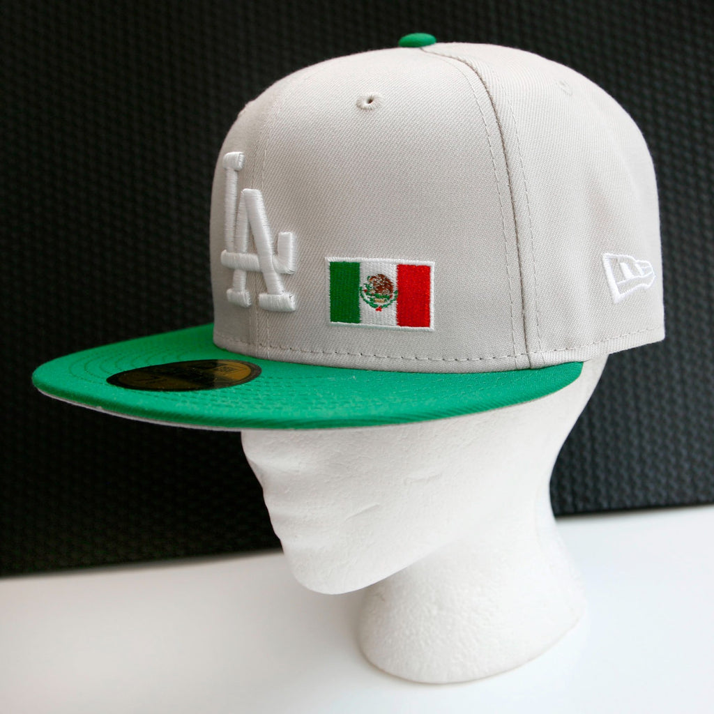 New Era 59Fifty Los Angeles Dodger Mexico Flag Men's Limited Edition Fitted Cap