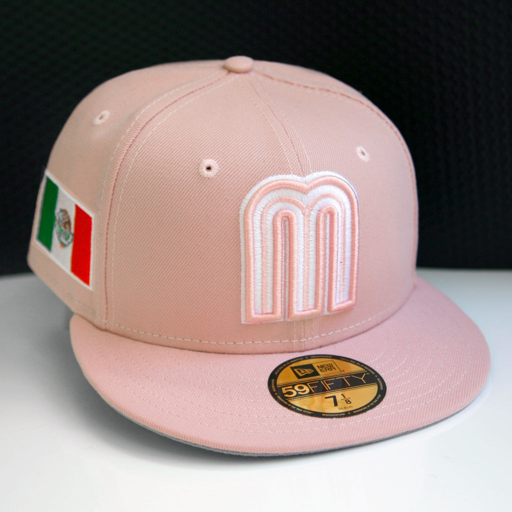New Era Mexico 59Fifty Men's Fitted Hat WBC 2026 Pink Limited-Edition RARE