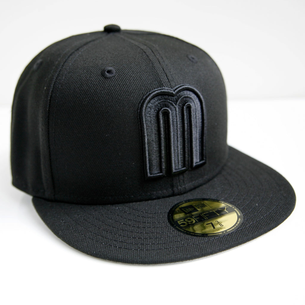 New Era Mexico 59Fifty Men's Fitted Hat World Baseball Limited-Edition Blk RARE
