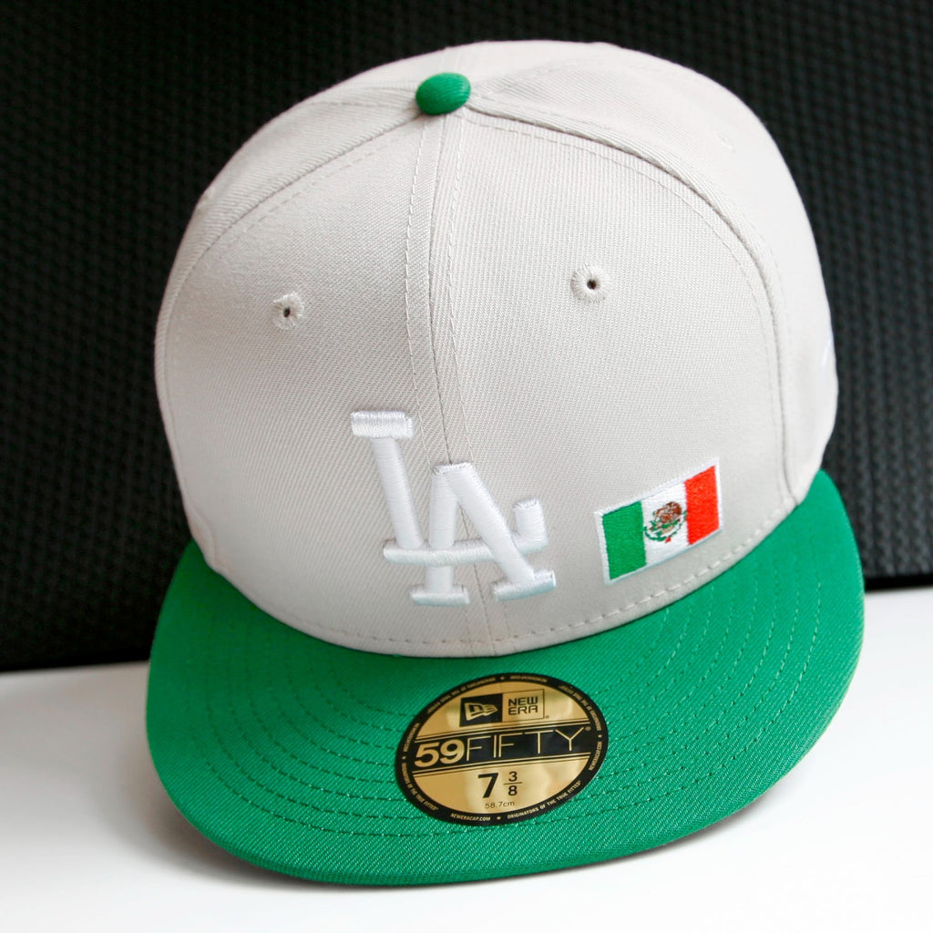 New Era 59Fifty Los Angeles Dodger Mexico Flag Men's Limited Edition Fitted Cap