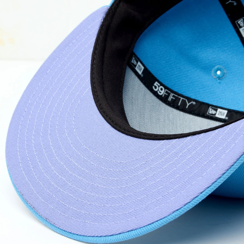 SB X NEW ERA MUSICA  3 FITTED HAT- SKY BLUE (7 3/8") NEW LIMITED EDITION