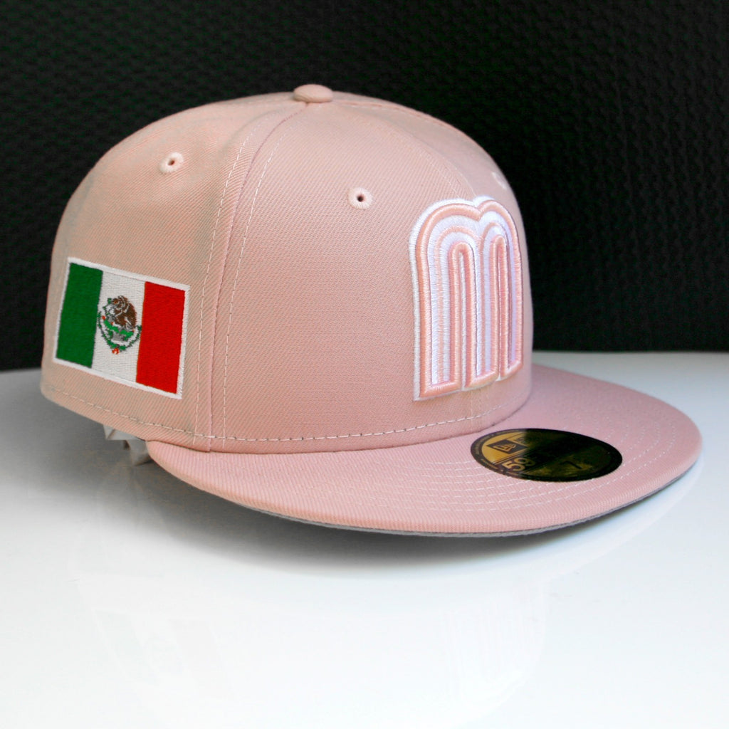 New Era Mexico 59Fifty Men's Fitted Hat WBC 2026 Pink Limited-Edition RARE