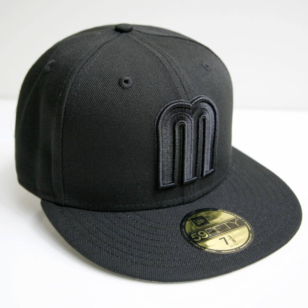 New Era Mexico 59Fifty Men's Fitted Hat World Baseball Limited-Edition Blk RARE