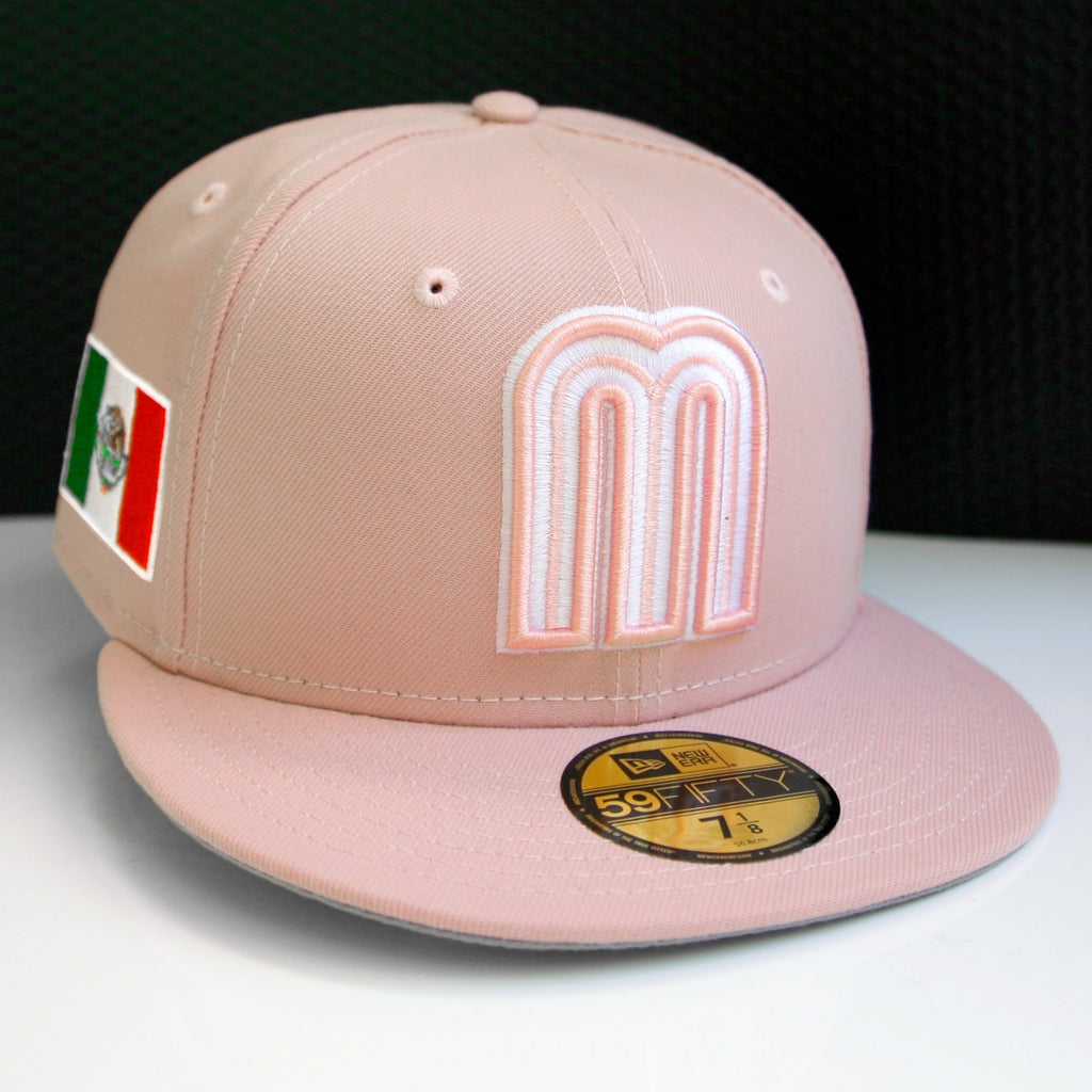 New Era Mexico 59Fifty Men's Fitted Hat WBC 2026 Pink Limited-Edition RARE