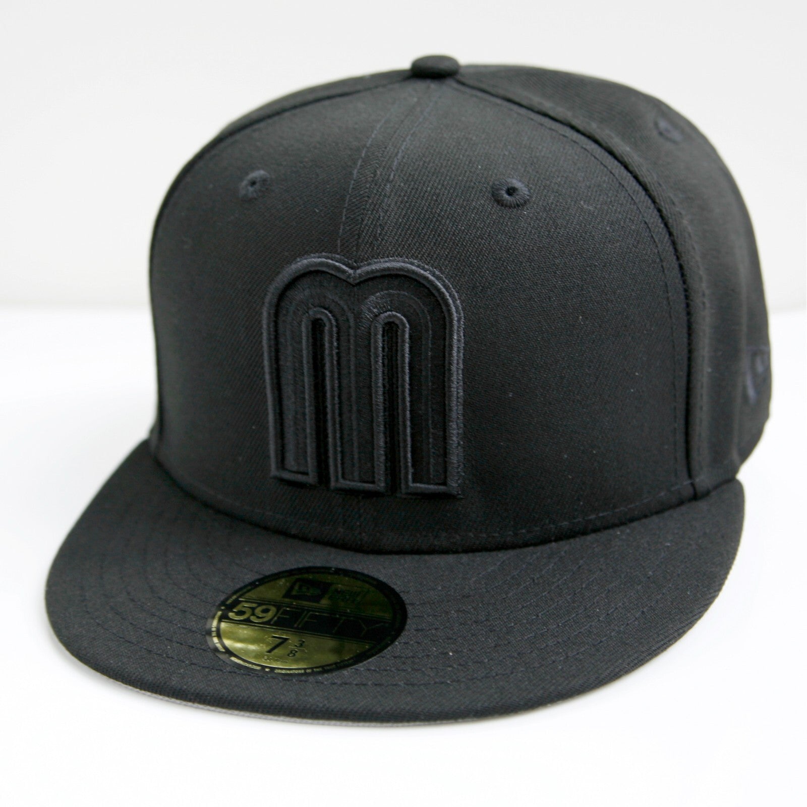 New Era Mexico 59Fifty Men's Fitted Hat World Baseball Limited-Edition Blk RARE