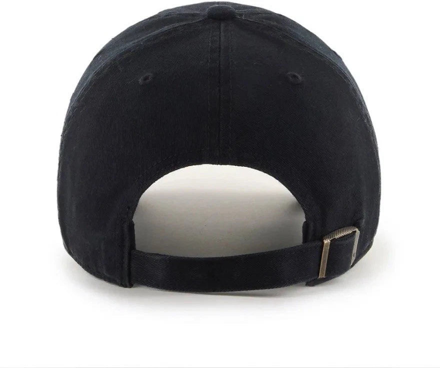 47 Brand Boston Red Sox Clean Up Hat Cap Black Adjustable