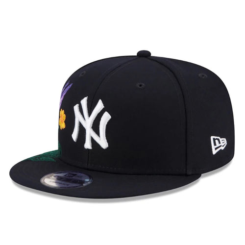 Brand New 9FIFTY Baseball Cap - MLB New York Yankees Blooming Navy Snapback Hat