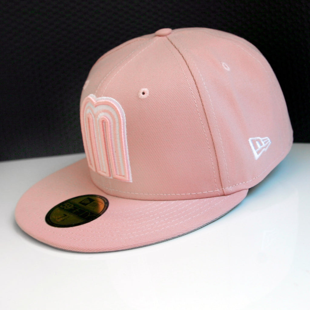 New Era Mexico 59Fifty Men's Fitted Hat WBC 2026 Pink Limited-Edition RARE