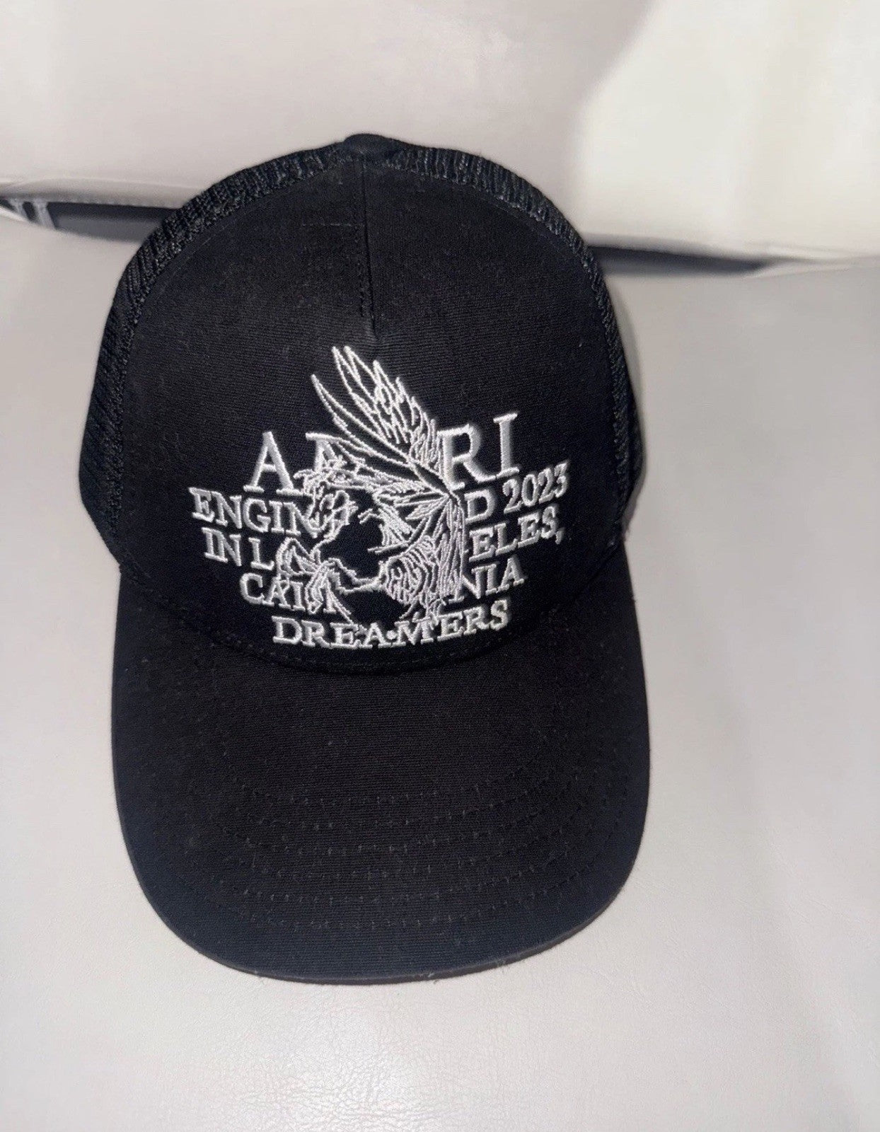 Amiri IMAGINATION & DREAMS Arts District Trucker Hat 'Black' 2026