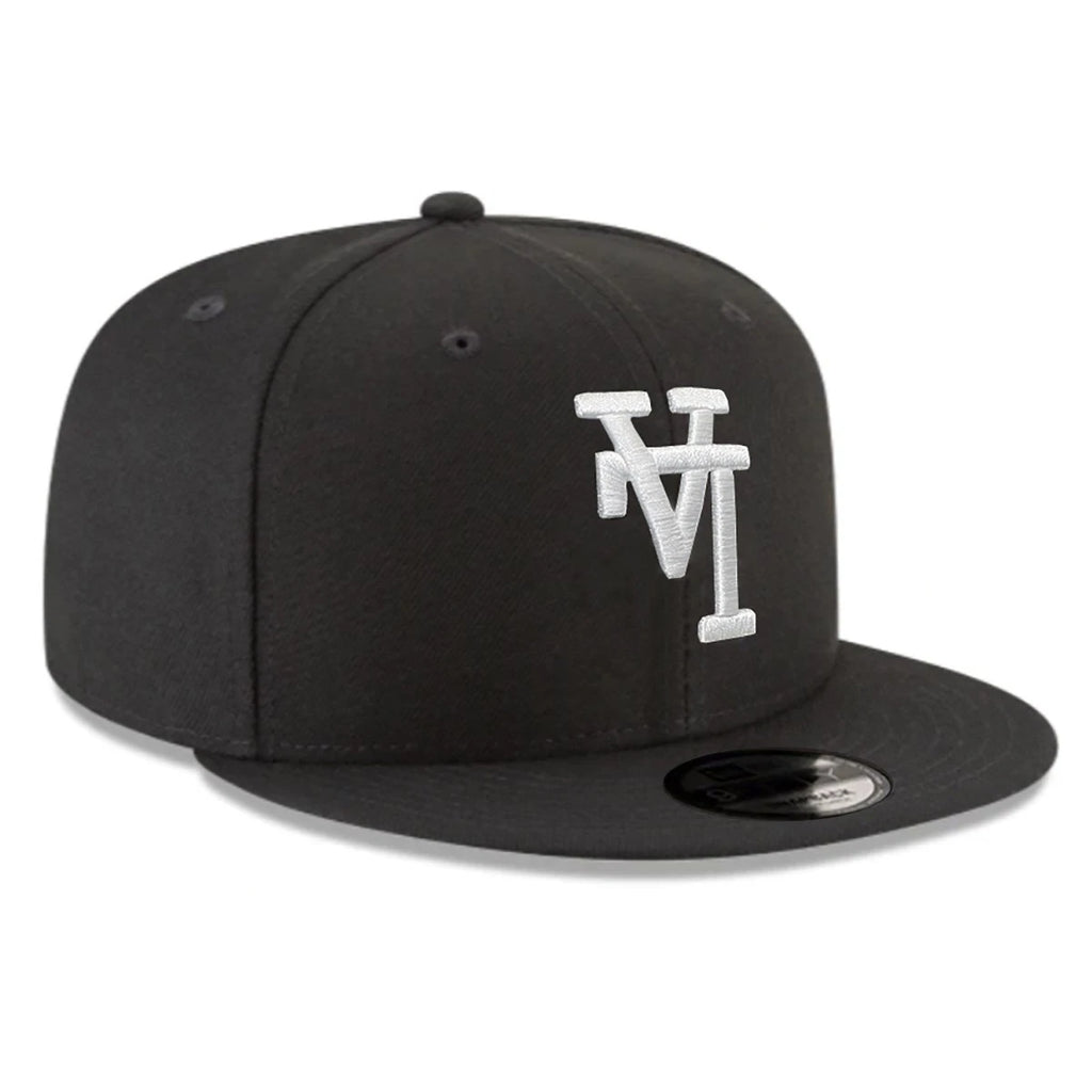 Brand New 9FIFTY Baseball Cap - MLB Dodgers Upside Down Logo Black Snapback Hat