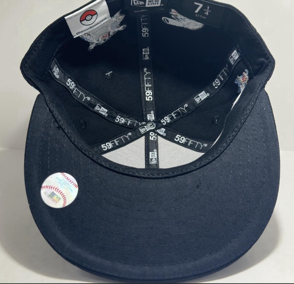 New Era Seattle Mariners Pokemon Limited Edition Black 5950 Fitted 7 1/4 G-5!!!