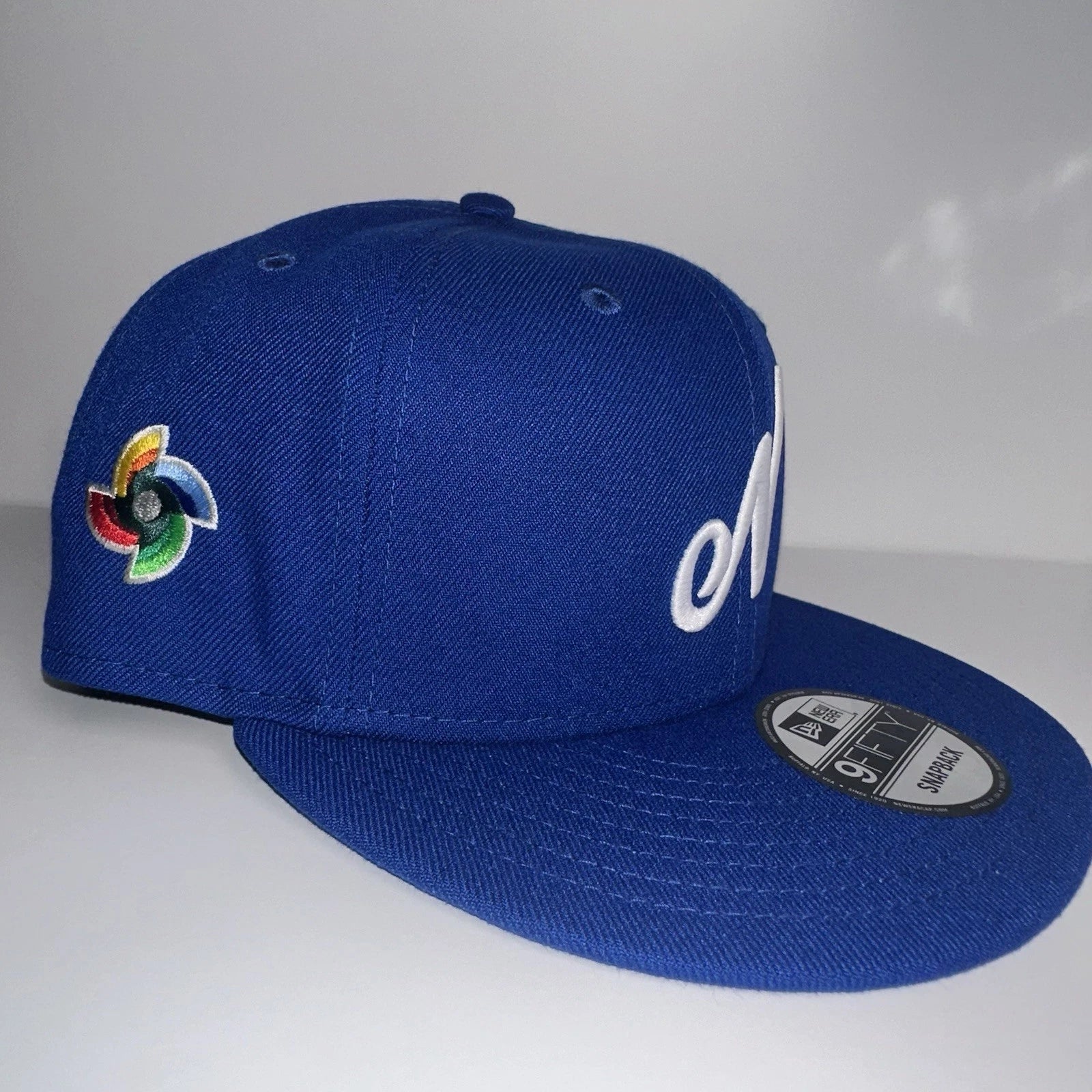 Nicaragua 🇳🇮 WBC New Era 9FIFTY Snapback Hat Blue World Baseball Classic Cap