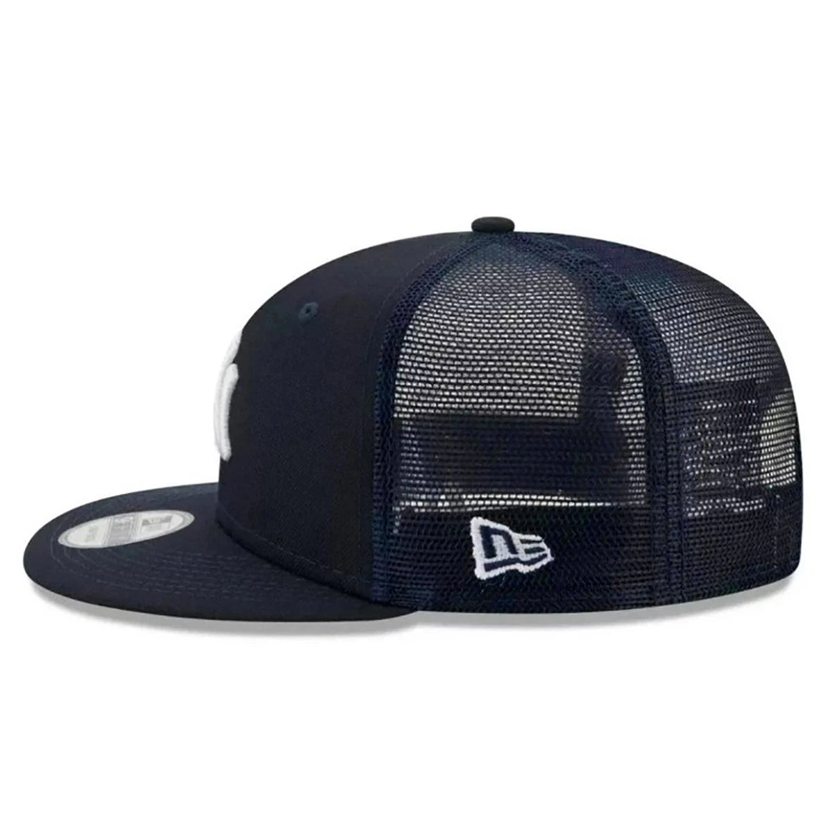 Brand New 9FIFTY Baseball Cap - New York Yankees Basic Navy Snapback Trucker Hat