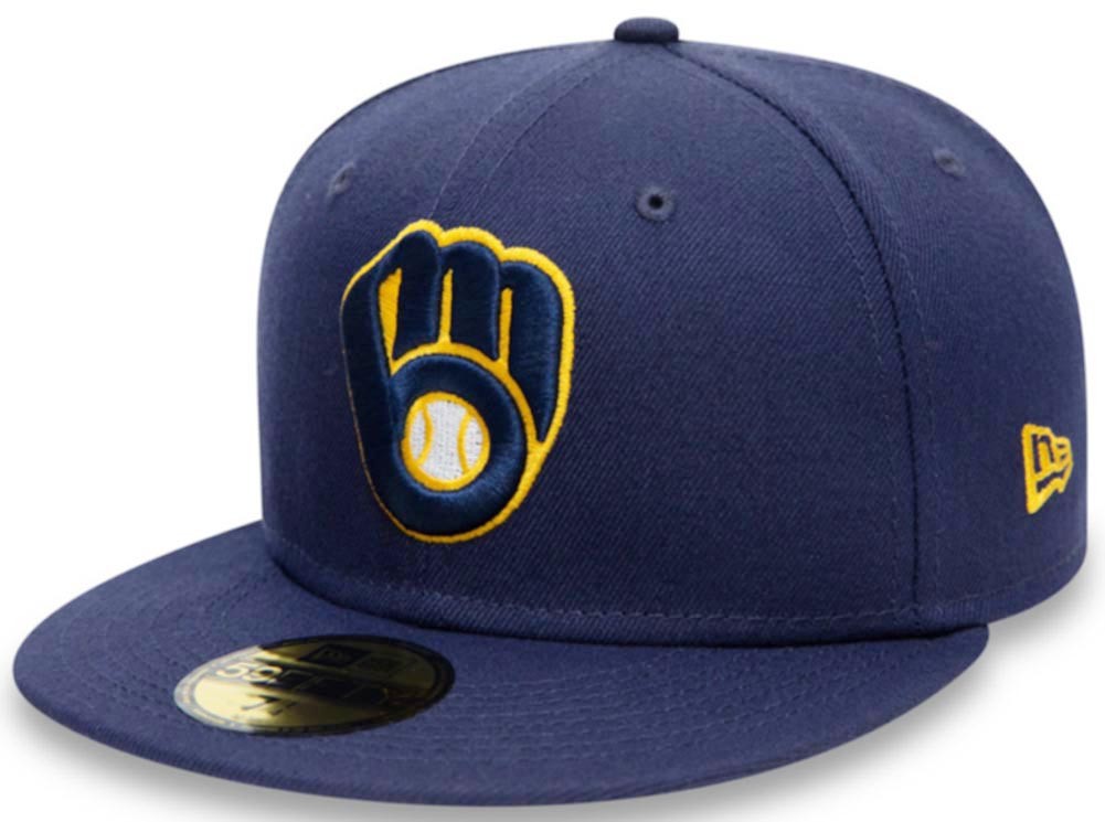 New Era Milwaukee Brewers AC Performance Navy 59fifty Limited Edition Fitted Cap