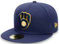 New Era Milwaukee Brewers AC Performance Navy 59fifty Limited Edition Fitted Cap