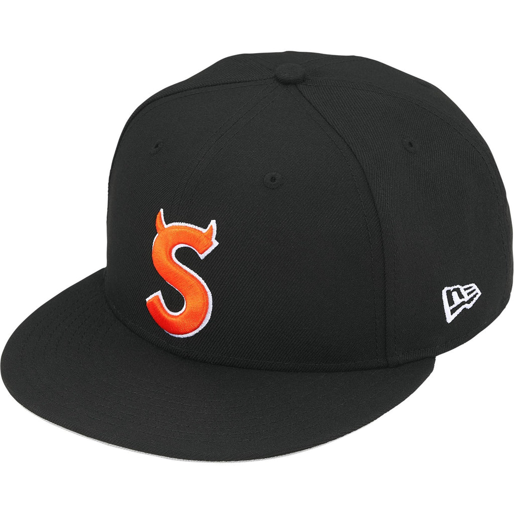 NEW Supreme Devil S Logo New Era 59FIFTY Cap (SS26) Black 7 5/8 - 100% AUTHENTIC