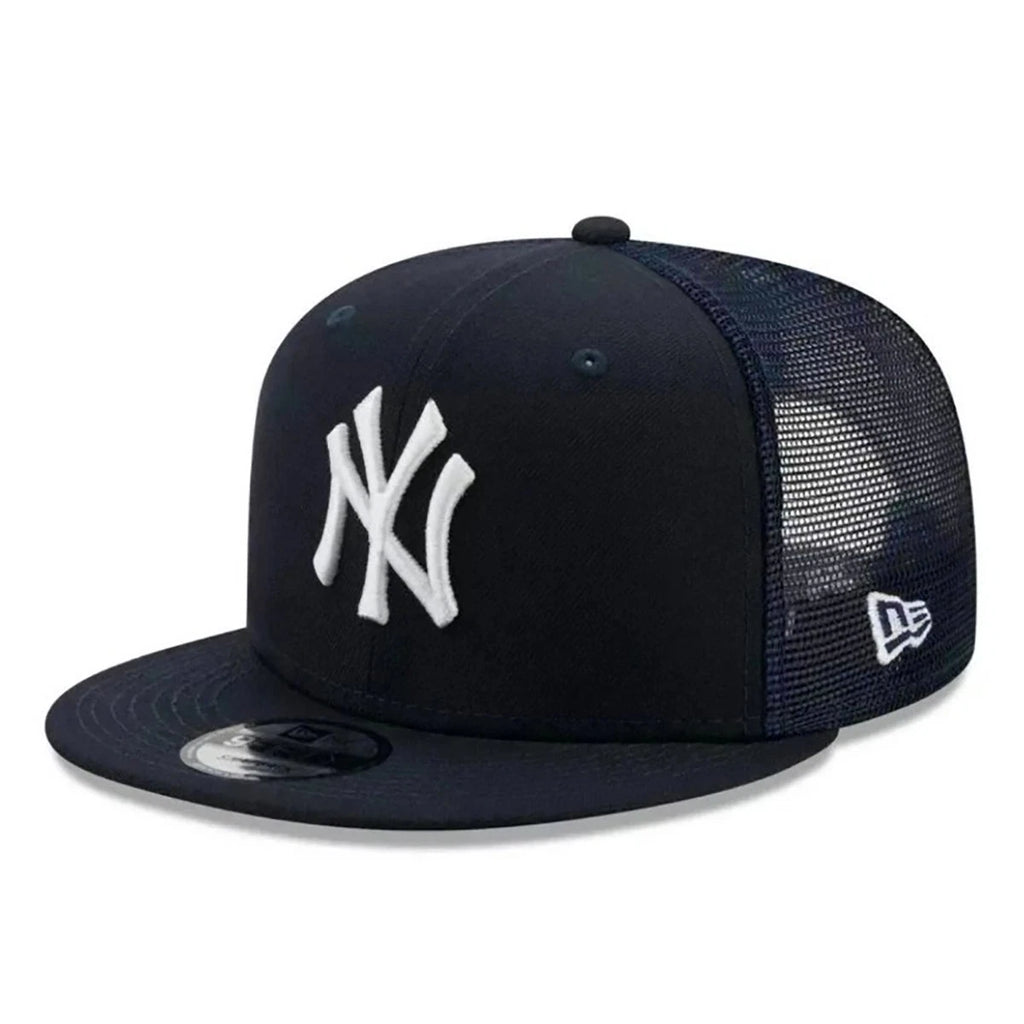Brand New 9FIFTY Baseball Cap - New York Yankees Basic Navy Snapback Trucker Hat
