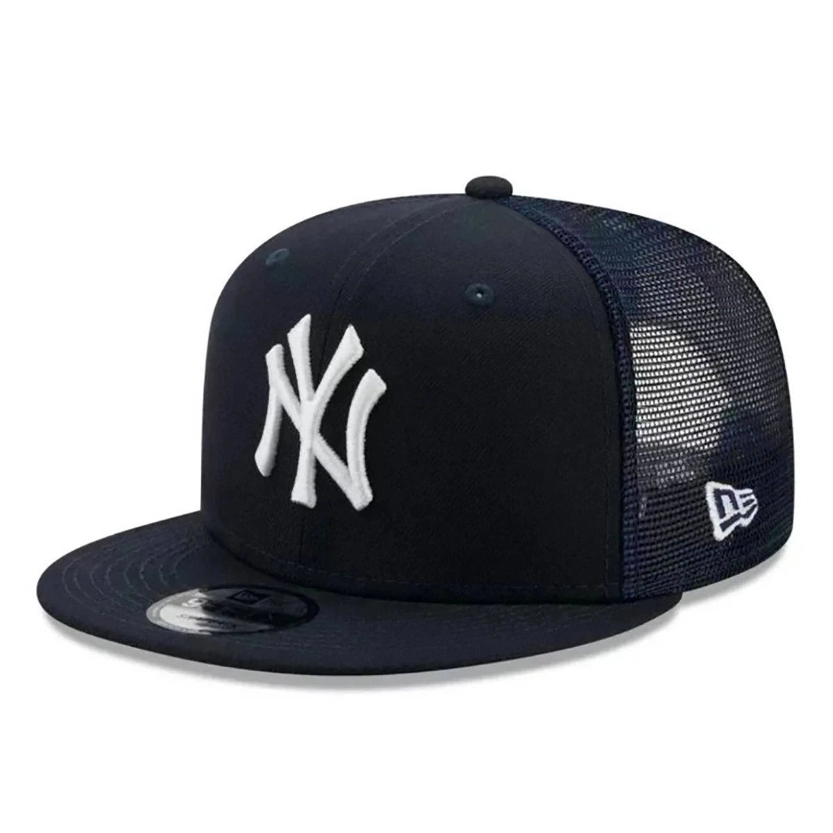 Brand New 9FIFTY Baseball Cap - New York Yankees Basic Navy Snapback Trucker Hat