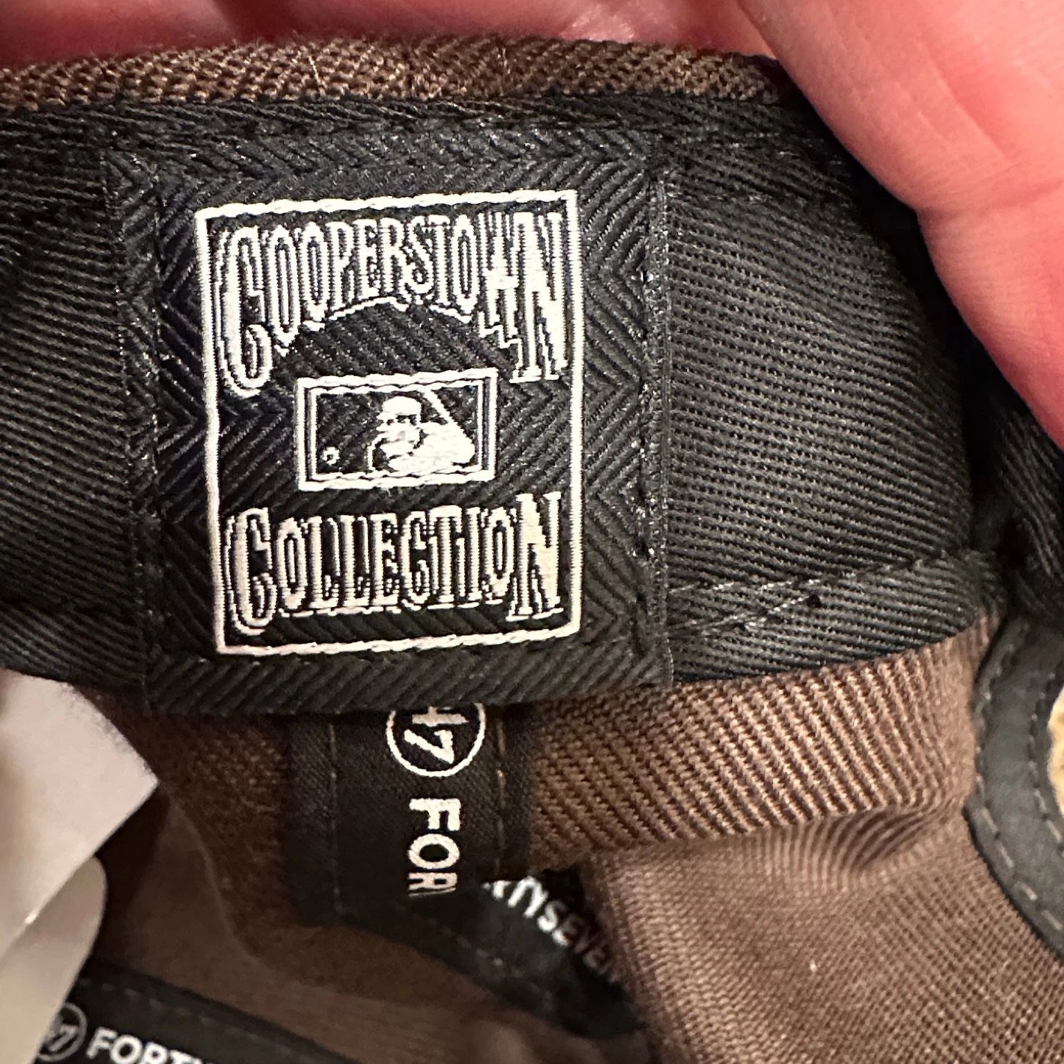 Los Angeles Dodgers '47 Captain Snapback Hat Men's OSFA Brown Black New