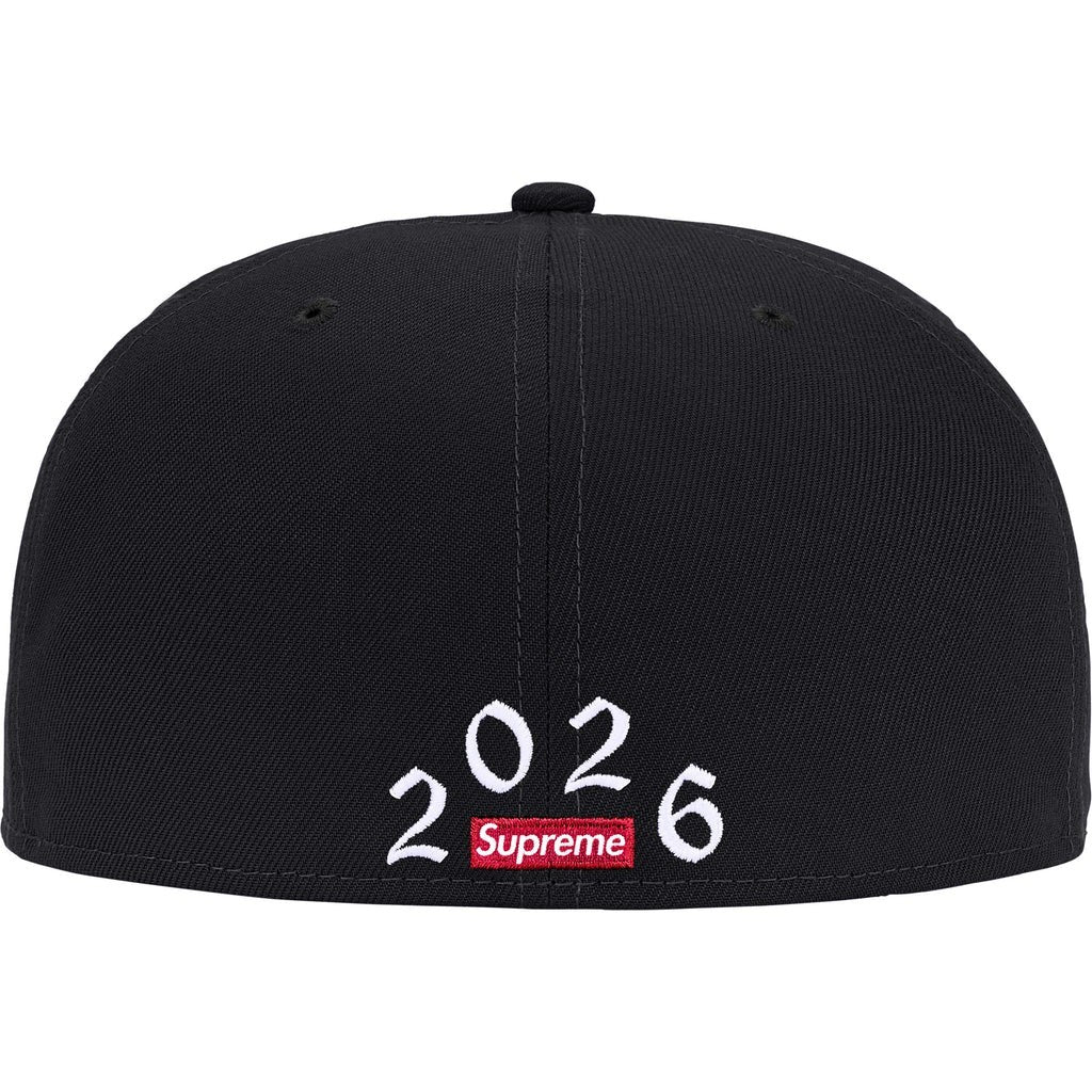NEW Supreme Devil S Logo New Era 59FIFTY Cap (SS26) Black 7 5/8 - 100% AUTHENTIC