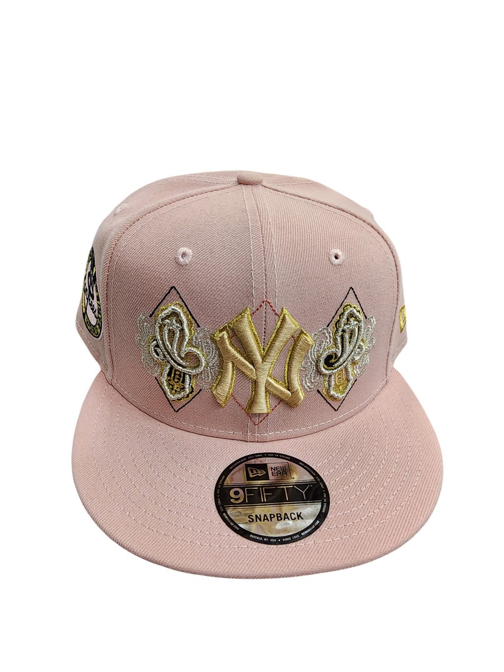 NEW ERA NY YANKEES SNAPBACK EXCLUSIVE CUSTOM LIMITED EDITION BABY PINK