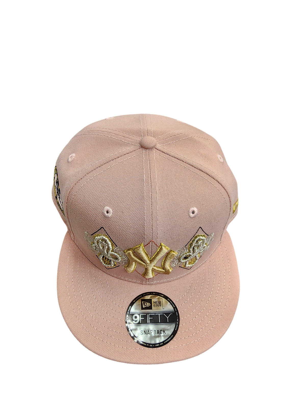 NEW ERA NY YANKEES SNAPBACK EXCLUSIVE CUSTOM LIMITED EDITION BABY PINK