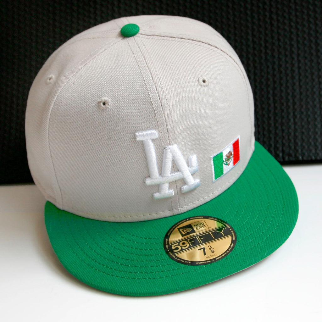 New Era 59Fifty Los Angeles Dodger Mexico Flag Men's Limited Edition Fitted Cap